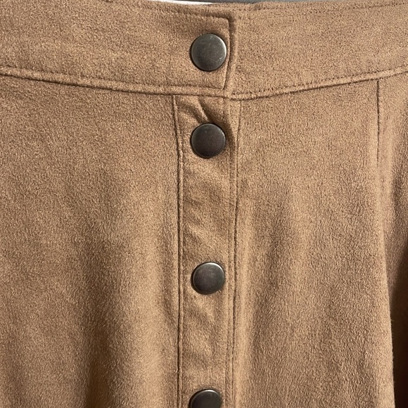 Full Tilt Suede Mini Skirt - Picture 2 of 4